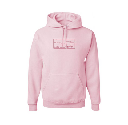 Light Pink Check Sweatshirt