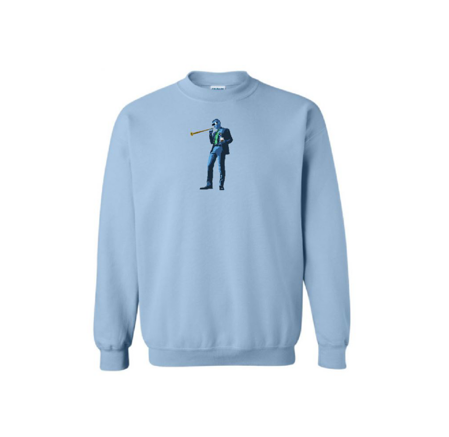 Light Blue Merchant Crewneck